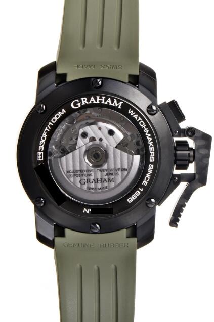 Graham Chronofighter Black Arrow 2CCAU.G02A Replica Watch